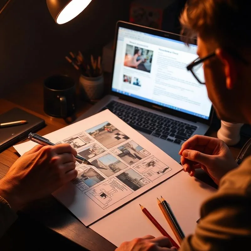 AI Scriptwriting & Storyboarding